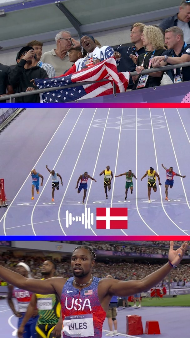 Two years on and we're still not over Noah Lyles winning Olympic 100m gold 🔥🥇