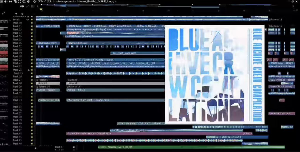 ☆*。NEW RELEASE⟡.·*. V.A. - Bluearchive crew compilation SoundCloudで活動する44名の生徒で送る青春の物語が今、はじまる。 Respect to all original artists and Blue Archive. Dedicated to all the pioneers‼️ Free DL▶︎▷