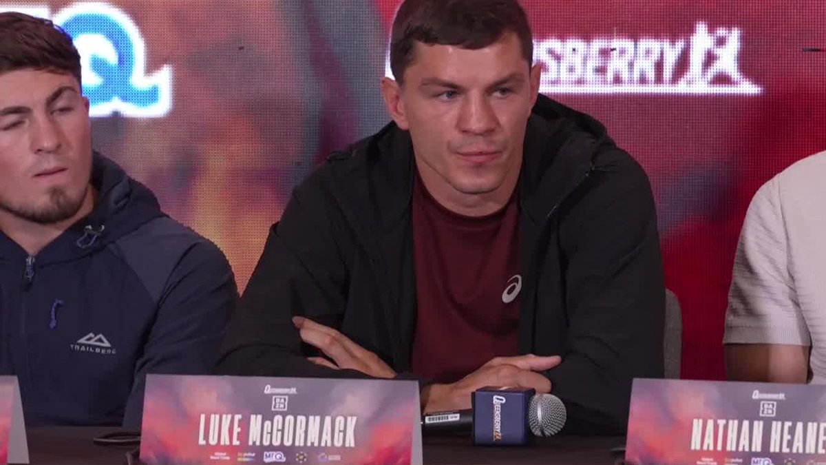 5-0 super lightweight Luke McCormack, looking to grab British title and push on 📈 #DaviesCollins | Sept 26 | Live on DAZN ▪️
