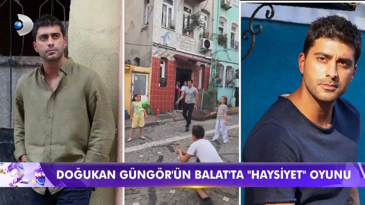 Balat'ta "#Haysiyet" için oynadılar! Eylülde #KanalD'de! 💙