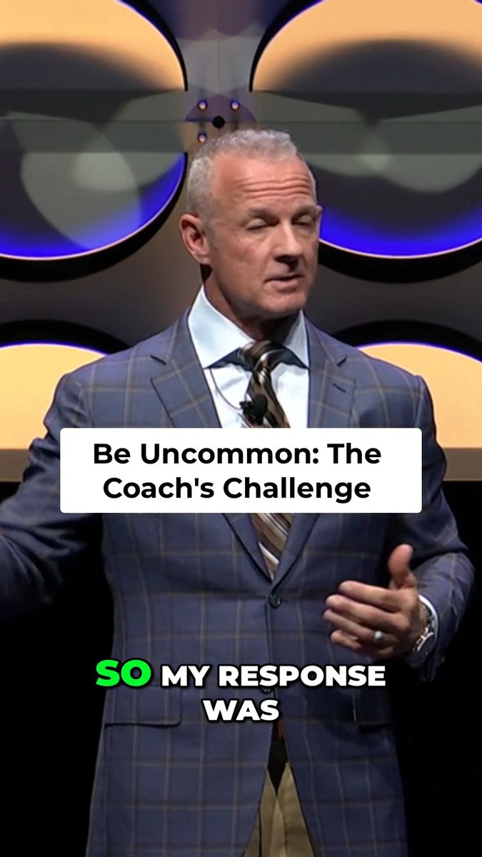 One of the greatest lessons I ever learned had nothing to do with running the football. One day in practice, a coach looked at me standing on the other side of the field and asked, "What are you doing over there?" My answer? "Nothing." He looked at me and said, "Then go help your teammate." He challenged me to become uncommon. He reminded me that you never know what's going to happen on the field. A teammate may go down. Someone may need help. If you only know one job, you're limiting your value. From that day on, I expanded my role. I attacked my weaknesses, learned every position I could, and became the player the team could count on in any situation. That's what made me a starter. I've carried that lesson with me ever since. Don't just do what's required. Look for ways to add value. Learn a new skill. Help someone else. Prepare for opportunities before they arrive. The people who become uncommon aren't waiting to be needed—they're already getting ready. Find A Way.