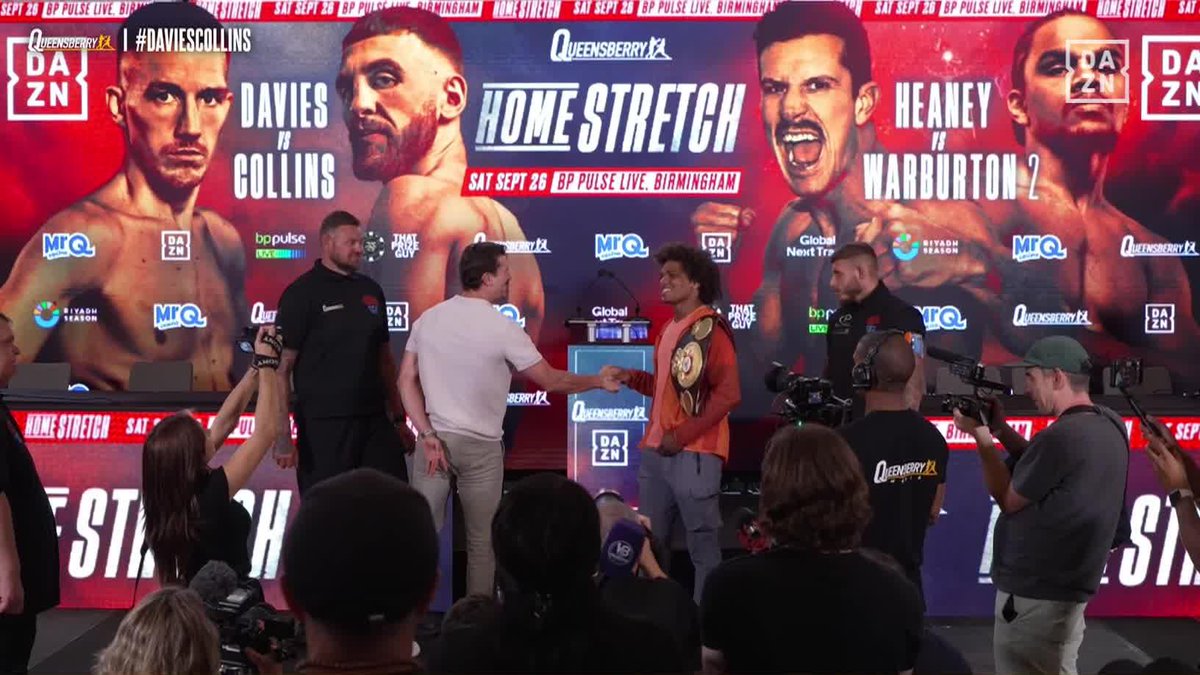 Little push and a pull... #DaviesCollins | Sept 26 | Live on DAZN ▪️