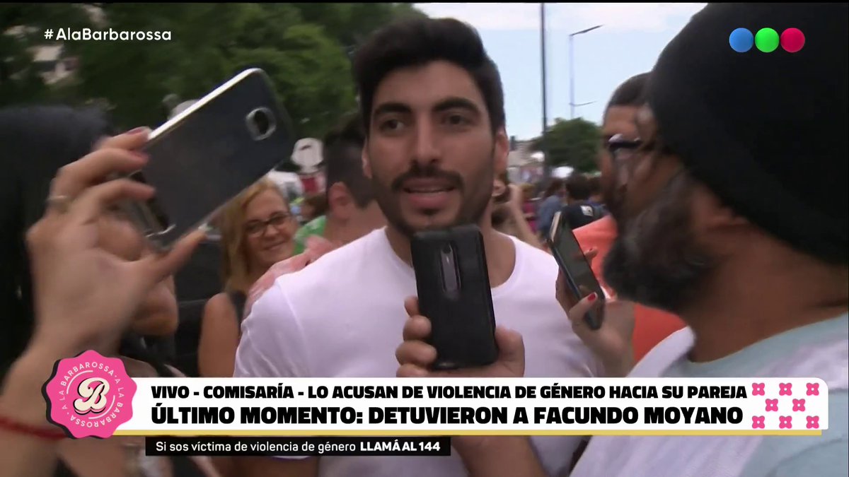 🚨 Facundo Moyano quedó detenido, lo acusan de violencia de género hacia su pareja #ALaBarbarossa ahora en Telefe o