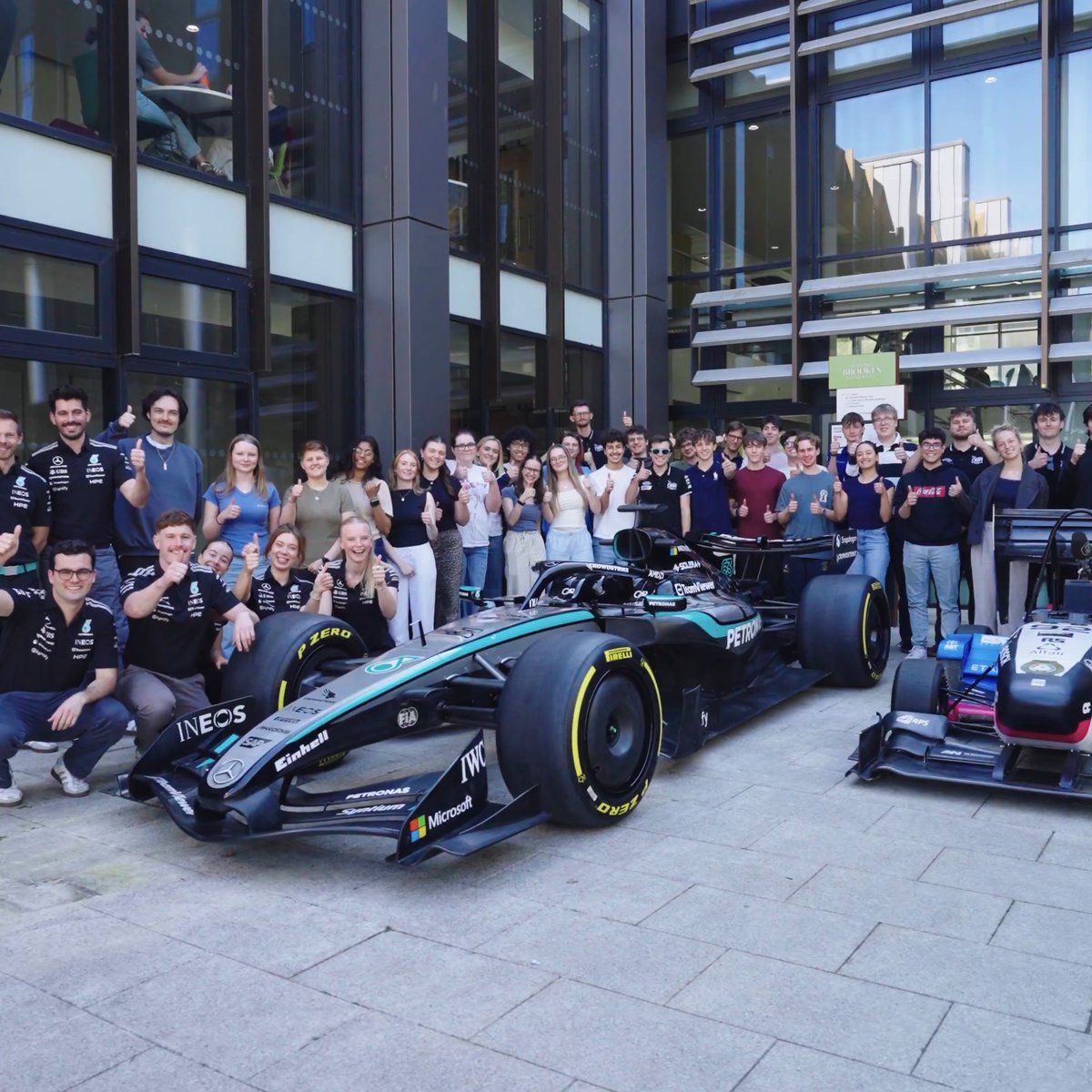 Your route into F1 could start sooner than you think. Our team recently visited Oxford Brookes University to talk about life in F1, share their career journeys, and offer insights into our Industrial Placement programme. Interested in joining us? Register your interest now 👇
