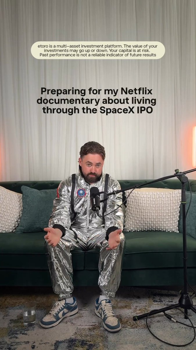 …and now its first earnings report. 👀 SpaceX reports its first quarterly results as a public company today, after the market closes. Our etoro analyst Sam North is ready.