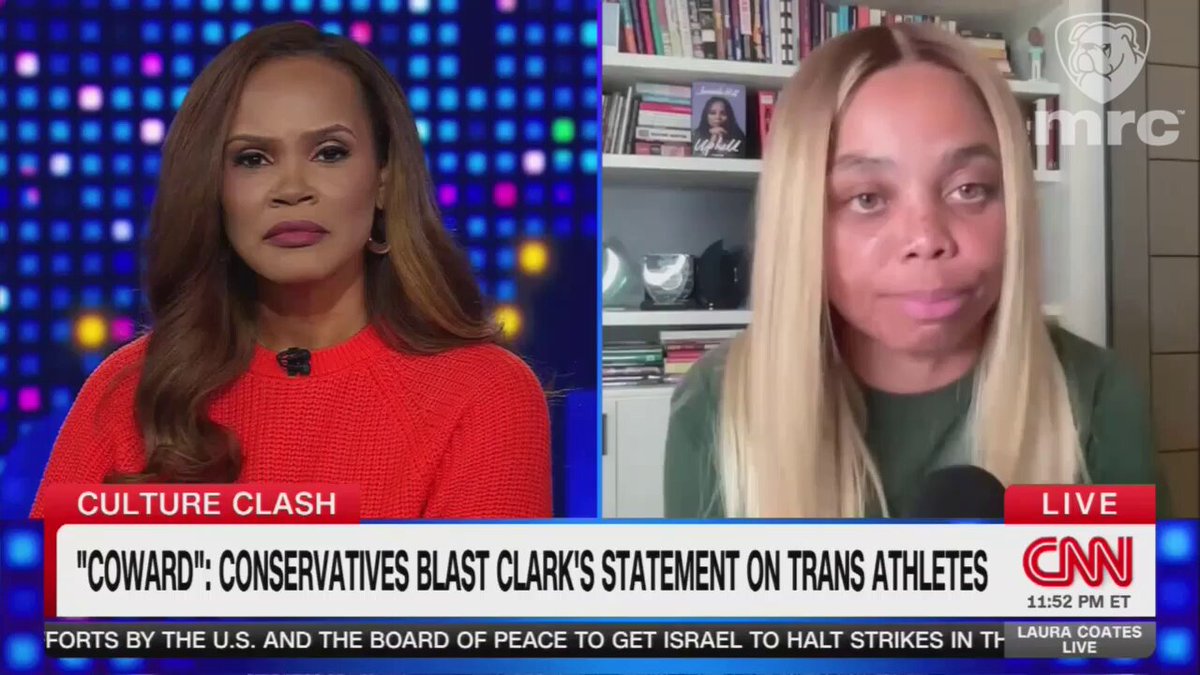 CNN's Laura Coates does not appear to see the difference between Sophie Cunningham, a female professional athlete talking about women's sports, and LeBron James smearing the country as racist, "You mentioned the juxtaposition between the need to hear from Caitlin Clark and the complete horror at the thought of LeBron James speaking up about his views as well as many others. And Laura Ingraham was one of the people who did not like the idea of people who didn't just shut up and dribble... What's your reaction to her statements now?" Jemele Hill says "Well, I would also say it is common sense that unarmed black people shouldn't be killed by the police. I would think that's not a political issue either that there shouldn't be state-sanctioned violence against black citizens. But she somehow thought that was a bridge too far and that was asking too much and that was entirely too political." (1/2)