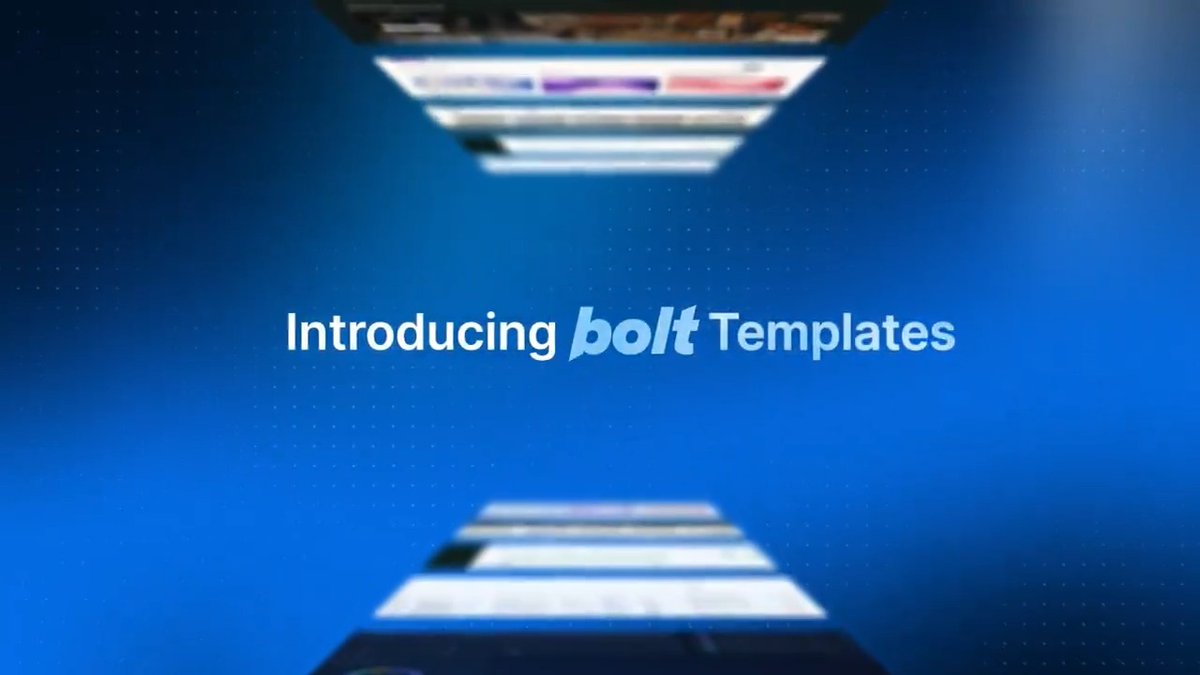 A truly standout website costs tens of thousands of dollars in design. So we did it for you, with a handful of the world's best designers and agencies. For free. Introducing the Bolt Template Marketplace: real, full stack apps you can open in Bolt and make yours 🧵