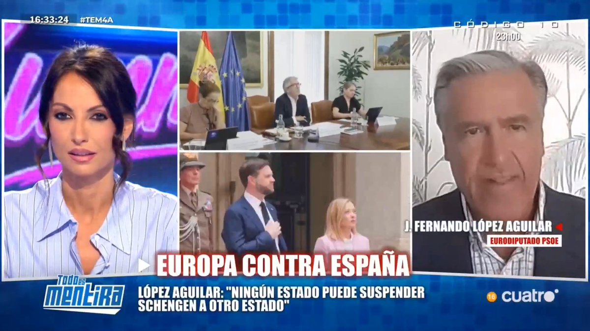 La política migratoria del Gobierno de España funciona. Los datos lo demuestran: la migración irregular desciende y España ha respondido siempre con solidaridad cuando otros países la han necesitado. Es hora de que Italia también la muestre. Juan F López Aguilar