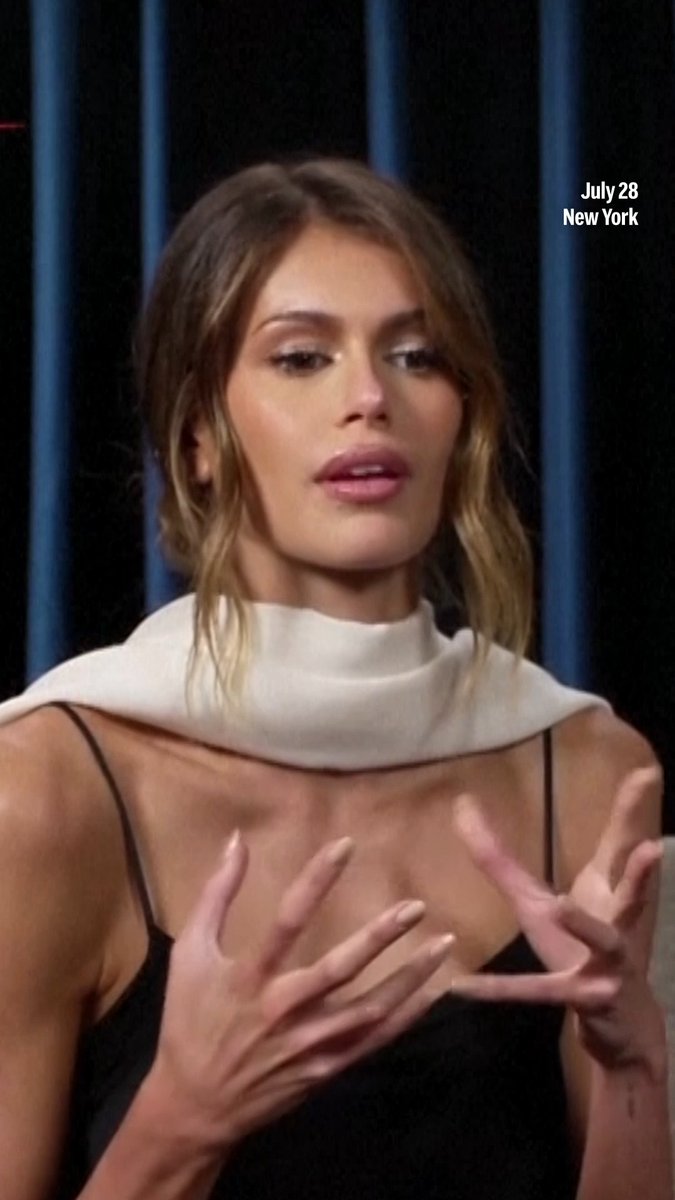 "The Shards" star Kaia Gerber shares her personal connection to the Bret Easton Ellis novel ahead of the August 5 premiere of Ryan Murphy's TV adaptation. #KaiaGerber #TheShards #RyanMurphy