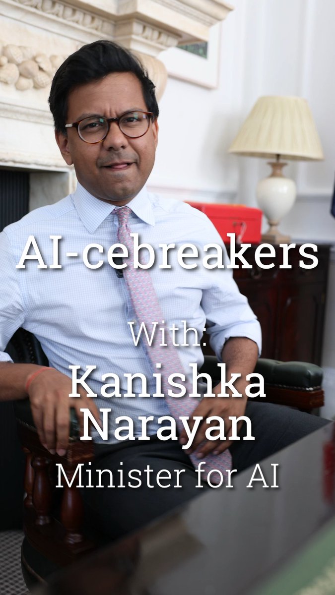 What's the most surprising use of AI you've seen? What's one thing people get wrong about AI? And what's one AI skill everyone should learn? Hear how Minister for AI Kanishka Narayan MP believes AI can improve lives across the UK as he takes on AI-cebreakers.