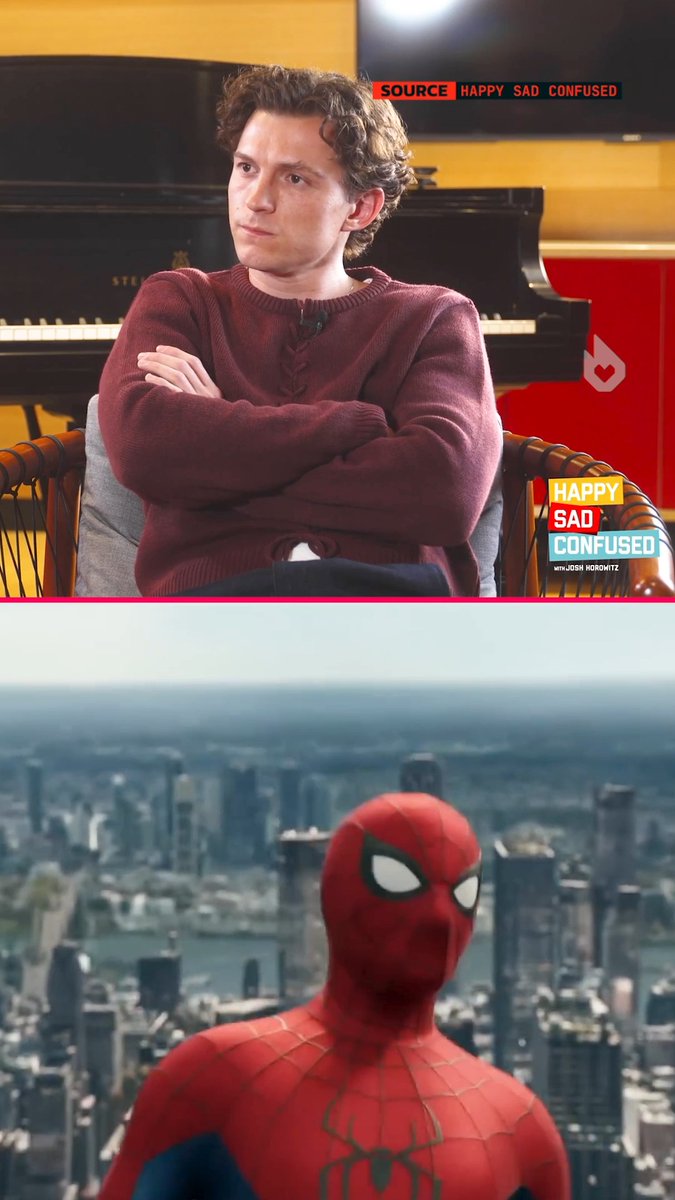 What does the future look like for Tom Holland as Spider-Man? 🕸️🍿 (via Happy Sad Confused)