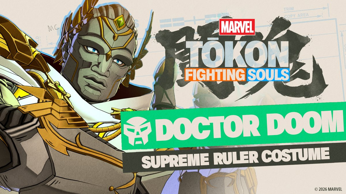 Why be just the Ruler when you can be the Supreme Ruler? The Doctor Doom Supreme Ruler Costume is part of the #MARVELTokon: Fighting Souls Ultimate Edition. Check it out in action and pre-order now!