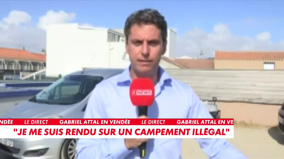 Occupation illégale par des gens du voyage : «Pour aller plus loin, il faut que ce type de comportement fasse l'objet d'une expulsion en moins de 48h», plaide Gabriel Attal dans #PunchlineEte Toute l'info est à retrouver sur