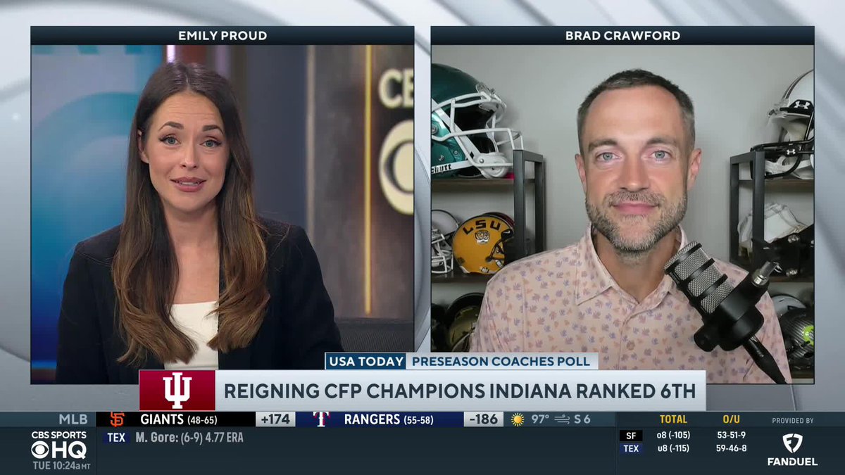 "Indiana has to be one of the more underrated squads in that Top 10 ... Miami is the most underrated outside that Top 5." Brad Crawford 👀