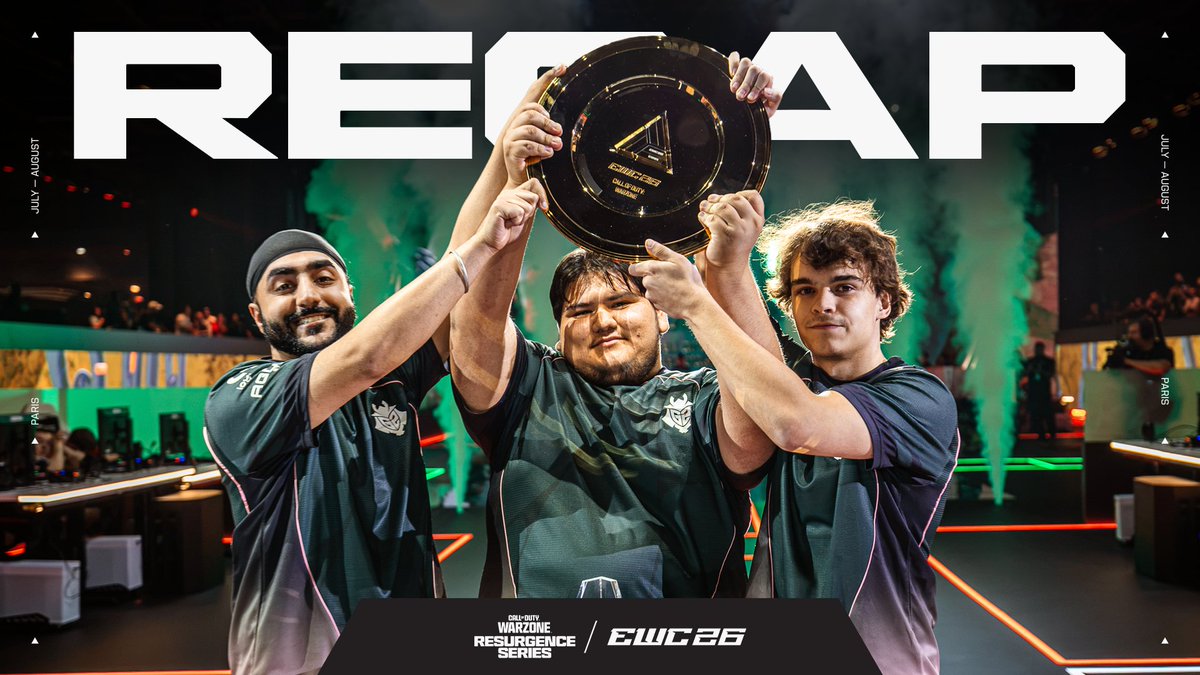 An action packed weekend of Warzone 🪂 Relive the best moments from COD:WRS Championship at EWC26