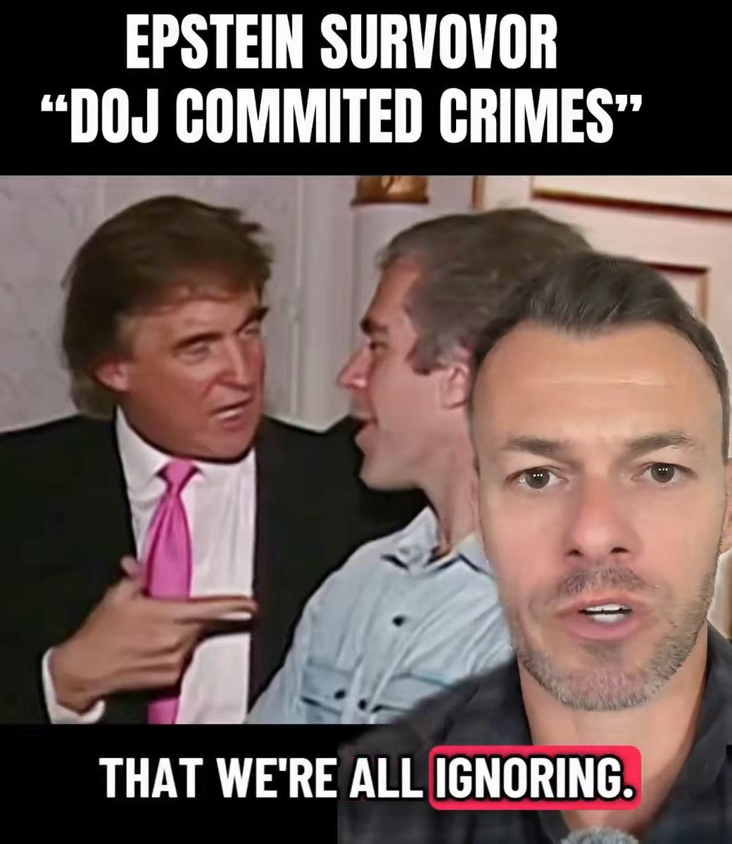 Jeffrey Epstein survivor Dani Bensky accuses the Trump DOJ of crimes against Epstein’s victims. ￼