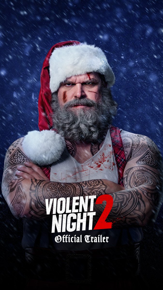 Merry Christmas to all, and to all a good fight. Violent Night 2 - only at Regal December 4.