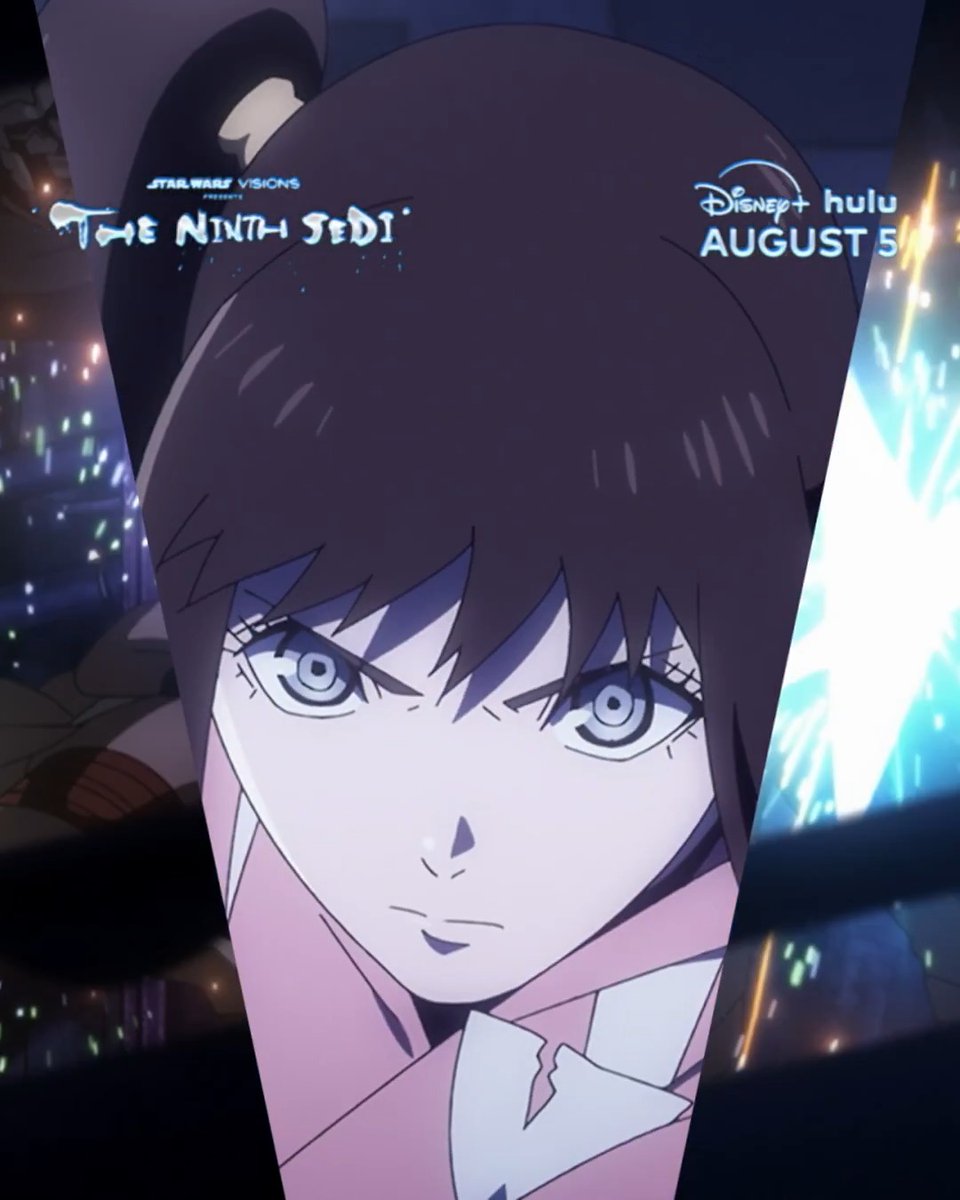 We need Jedi. Stream Star Wars: Visions Presents - The Ninth Jedi, an all-new limited anime series, tomorrow only Disney+ and Hulu.
