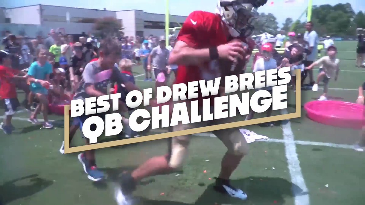 The 'Best Of' from everyone's favorite segment: Drew Brees QB Challenge 🎥