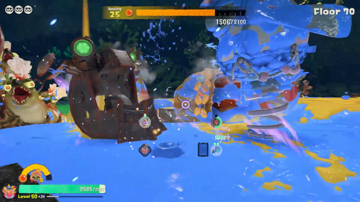 Here's one we call the Invincible Mitt. Combine the high attack power of the Meteor Mitt with the Dash Bomb's Next-Gadget Damage part, and we think you'll see some interesting results.