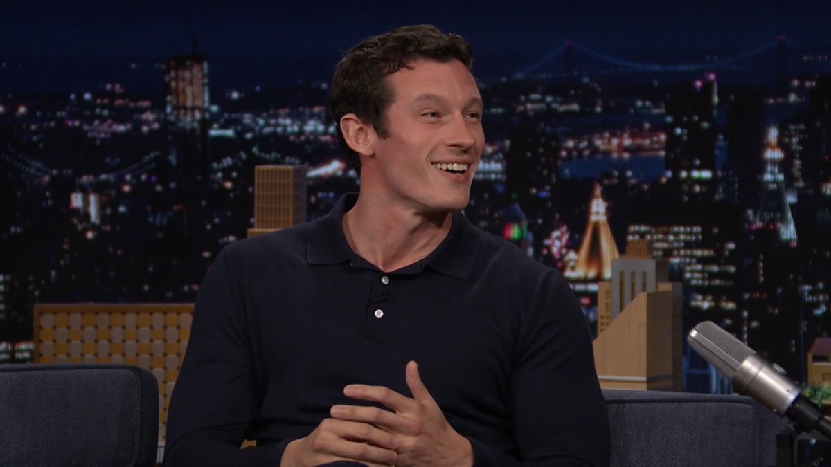 Callum Turner studied Jimmy’s Diary Of A CEO interview to perfect his New York accent for One Night Only Movie! #FallonTonight