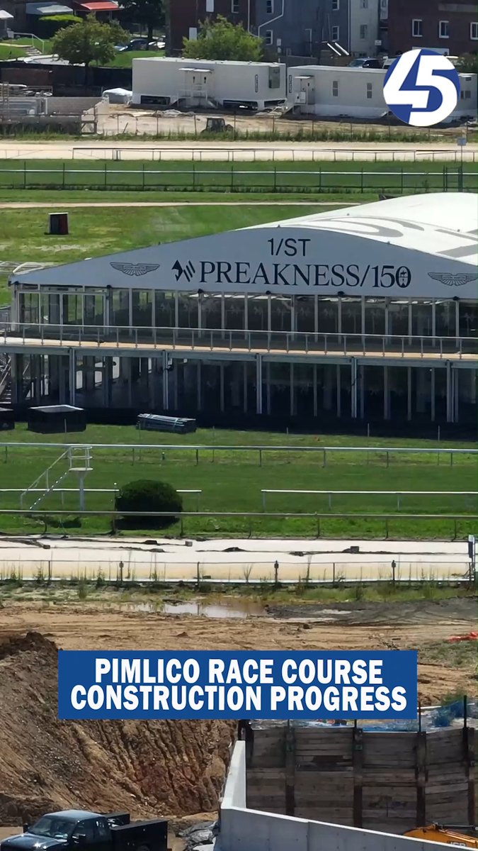 Check out the latest progress on the redevelopment of Pimlico Race Course! 🏇