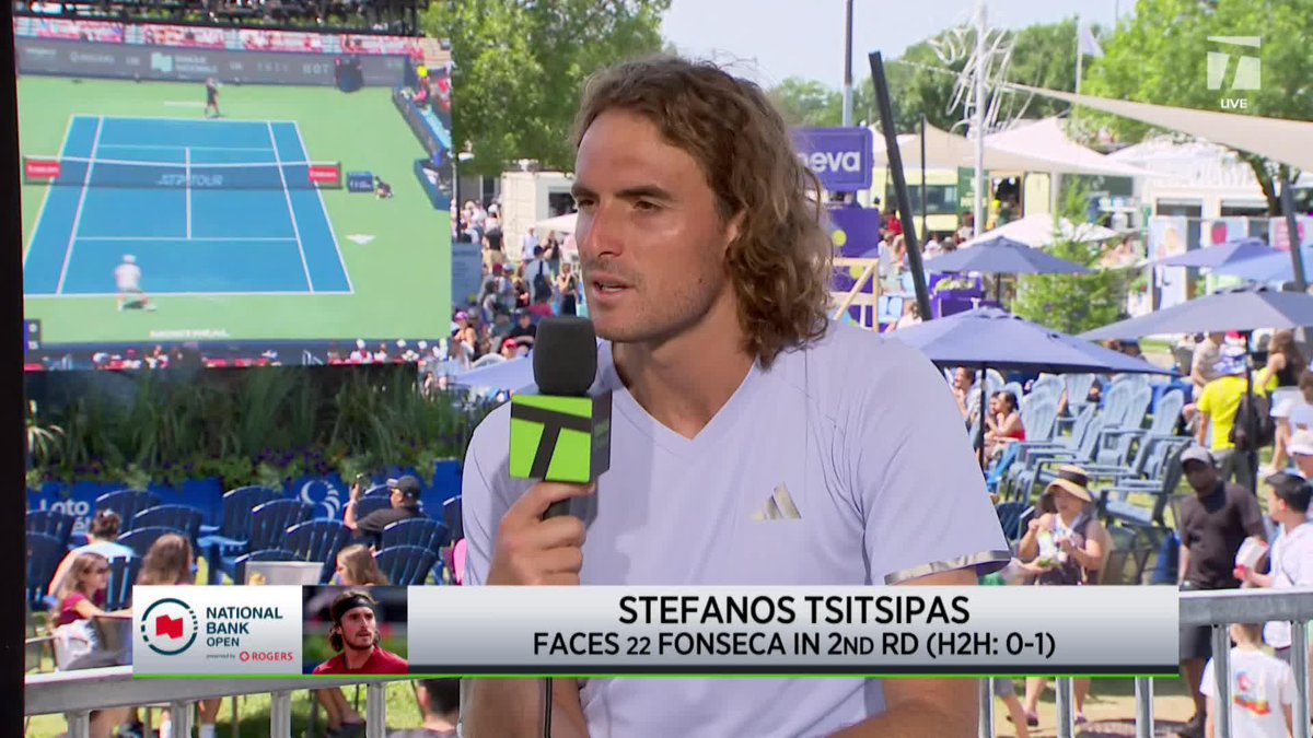 "If you ain't got it, you gotta prove it once again." 💪 Stefanos Tsitsipas talks first time playing qualies again at the ATP Masters 1000 level. #OBN26