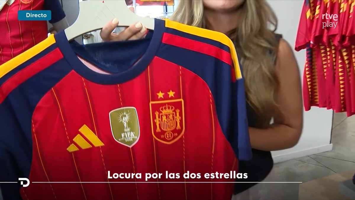 La camiseta con las dos estrellas de la Selección desata la locura ⭐⭐🇪🇸