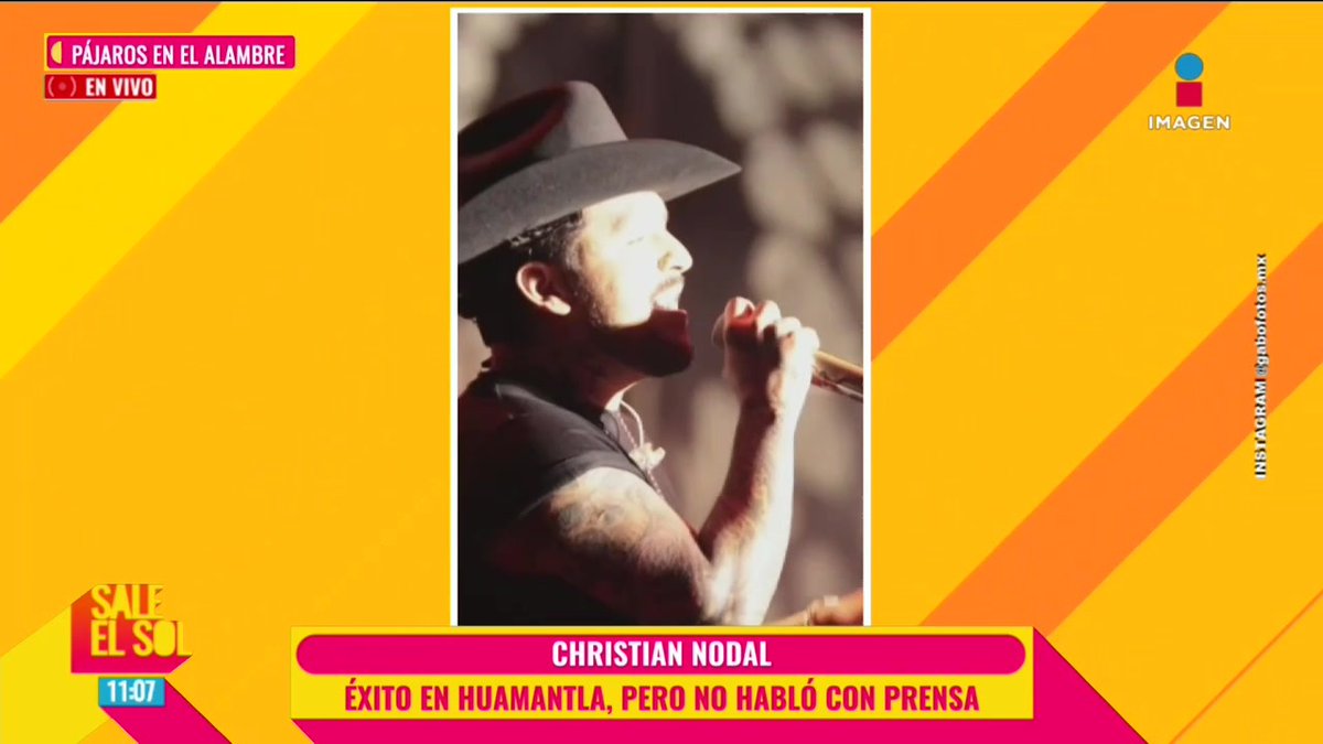 ¡Christian Nodal se PRESENTÓ con gran ÉXITO en Huamantla! ¿Cuál es tu canción favorita? #SaleElSol🌞: #SaleElSolTV