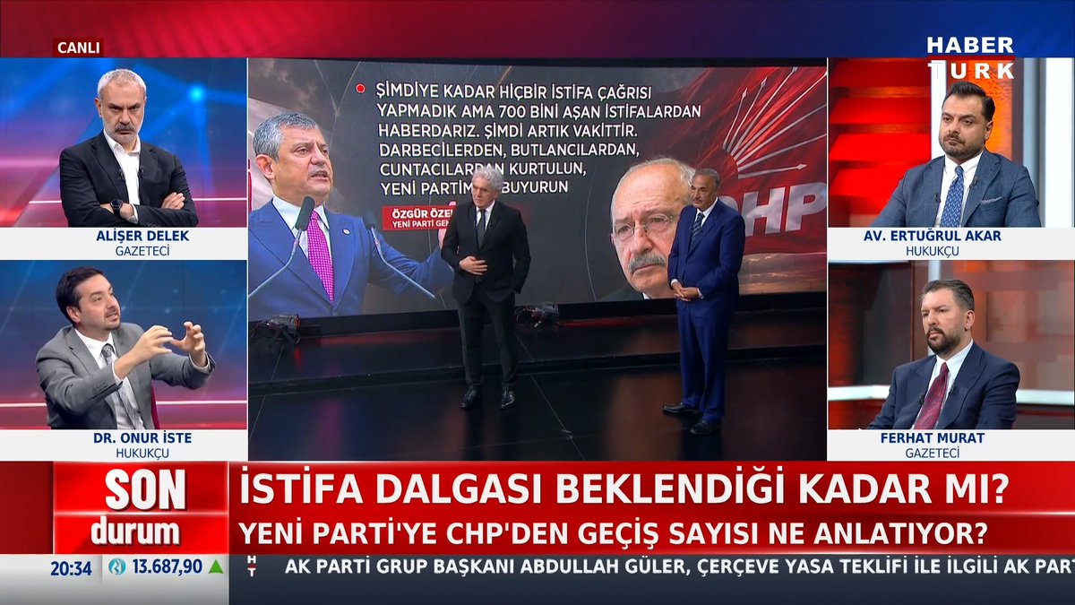 📌YENİ Parti'ye CHP'den geçiş sayısı ne anlatıyor? Hukukçu Dr. Onur İste #NedirNeDeğildir'de değerlendirdi.