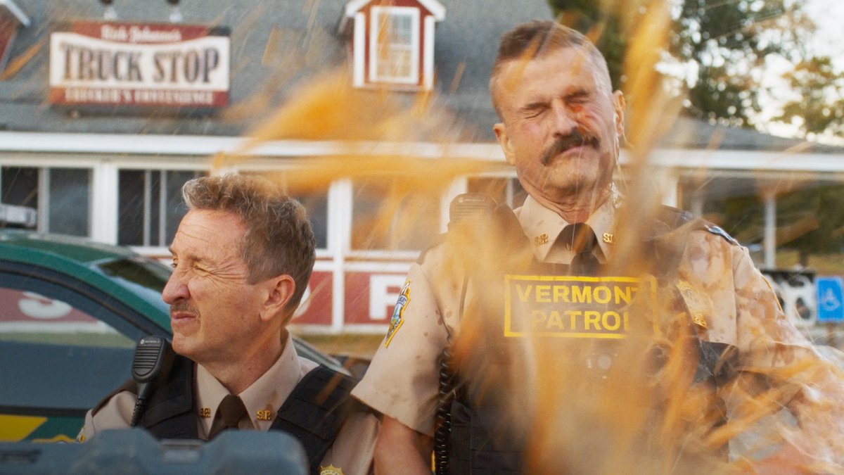 Check out this new clip from #SuperTroopers3 - in theaters this Friday.