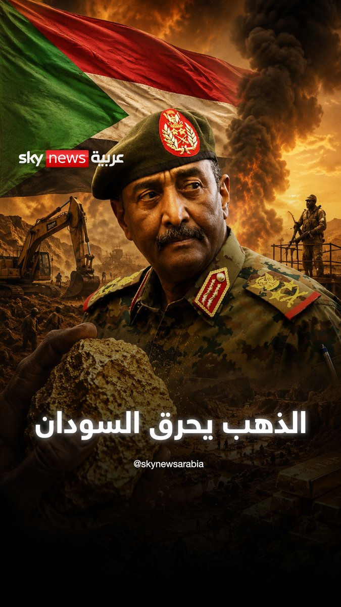 الذهب يحرق السودان ! #البرهان #السودان #بورتسودان #جيش_بورتسودان