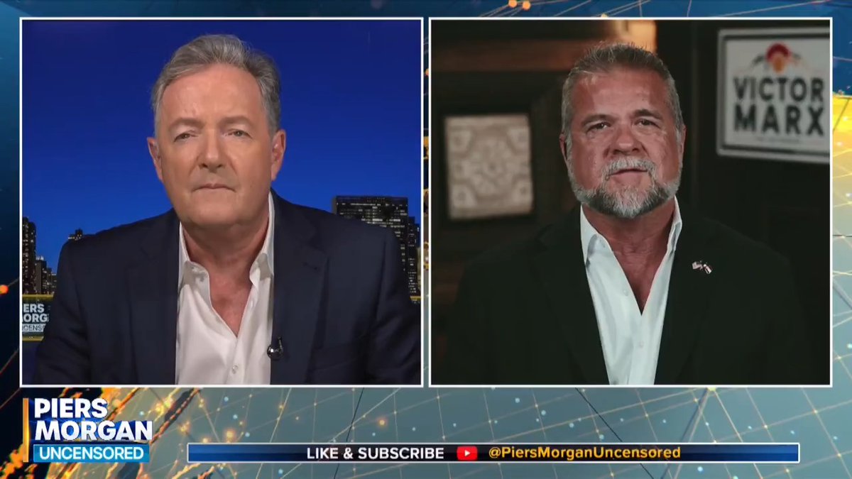 "If you're asking me if I'm a liar, the answer's no!" Piers Morgan asks Republican candidate for Colorado Governor Victor Marx about shocking claims he was forced to behead a cat in a voodoo ritual. Watch more 👇 📺 Piers Morgan | Victor Marx