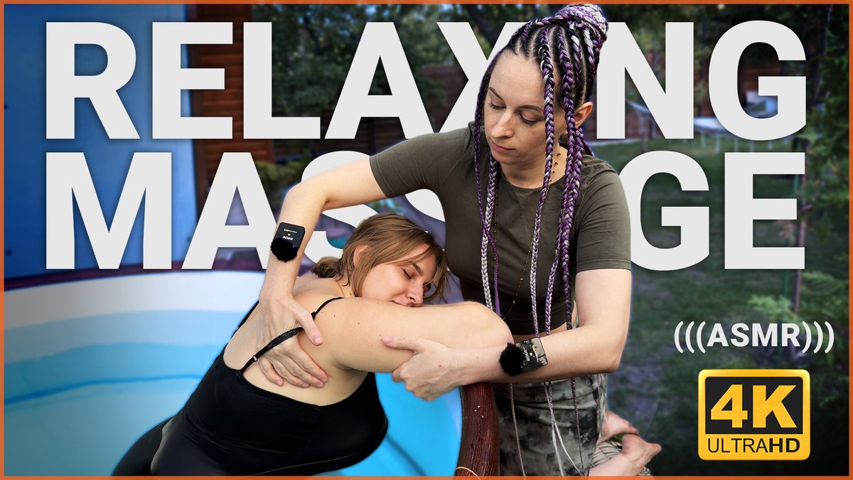 Relax under the open sky. 🌤️ Anna's soothing shoulders massage in an outdoor SPA melts away tension and leaves you feeling completely renewed. #Massage #ShouldersMassage #SpaDay #Relaxation #Wellness #SelfCare #ASMR