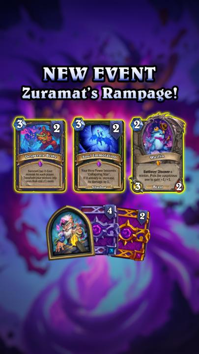 🌌 😱 Zuramat has broken free! The Violet Hold is in lockdown, containment has failed, and Shadowsong Order #314 is now in effect. ⚔️ Answer the call, contain the void, and earn new cards along the way.