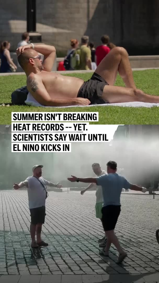 With parts of the globe aflame in wildfires, deadly heat waves parking over cities, record hot oceans and a strengthening super El Nino, it seems like we’re baking through the hottest year on record. But we’re not quite there — yet. It's only No. 3 in the record books. But it could be No. 1 soon.