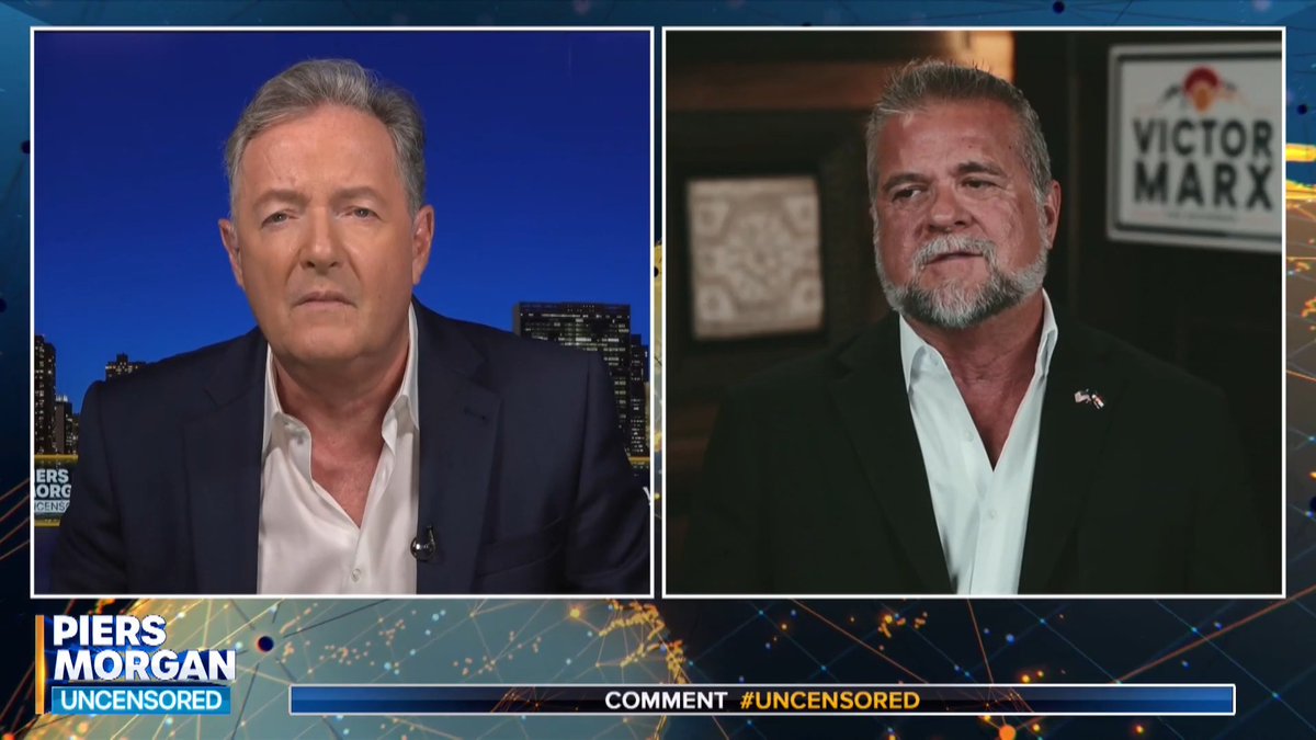 "I didn't murder anyone..." Piers Morgan questions Victor Marx on claims he was forced to kill a man: "Best I can remember, he looked like a homeless fella." Watch more 👇 📺 Piers Morgan | Victor Marx