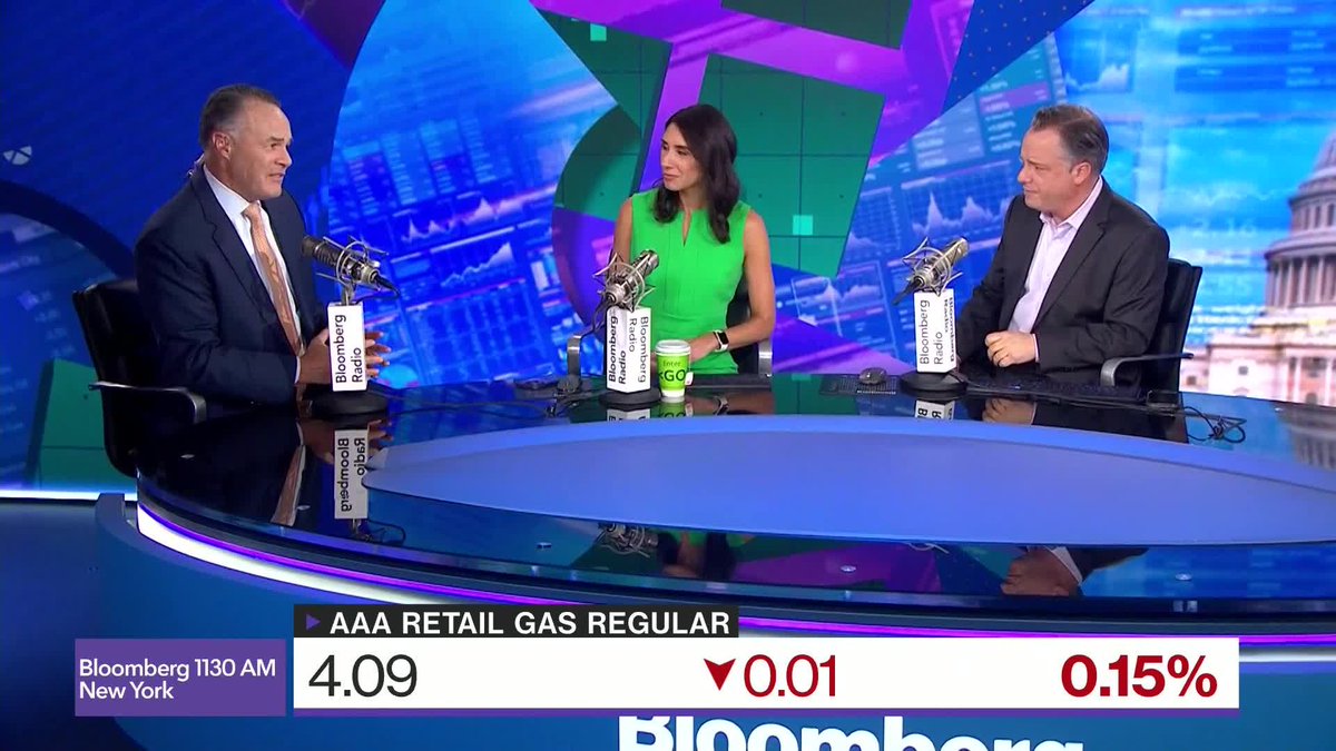 Today on Bloomberg Television’s Balance of Power early edition at 1 p.m., hosts Joe Mathieu and Kailey Leinz interviewed Mike Sommers, head of the American Petroleum Institute, about energy markets and the war in Iran