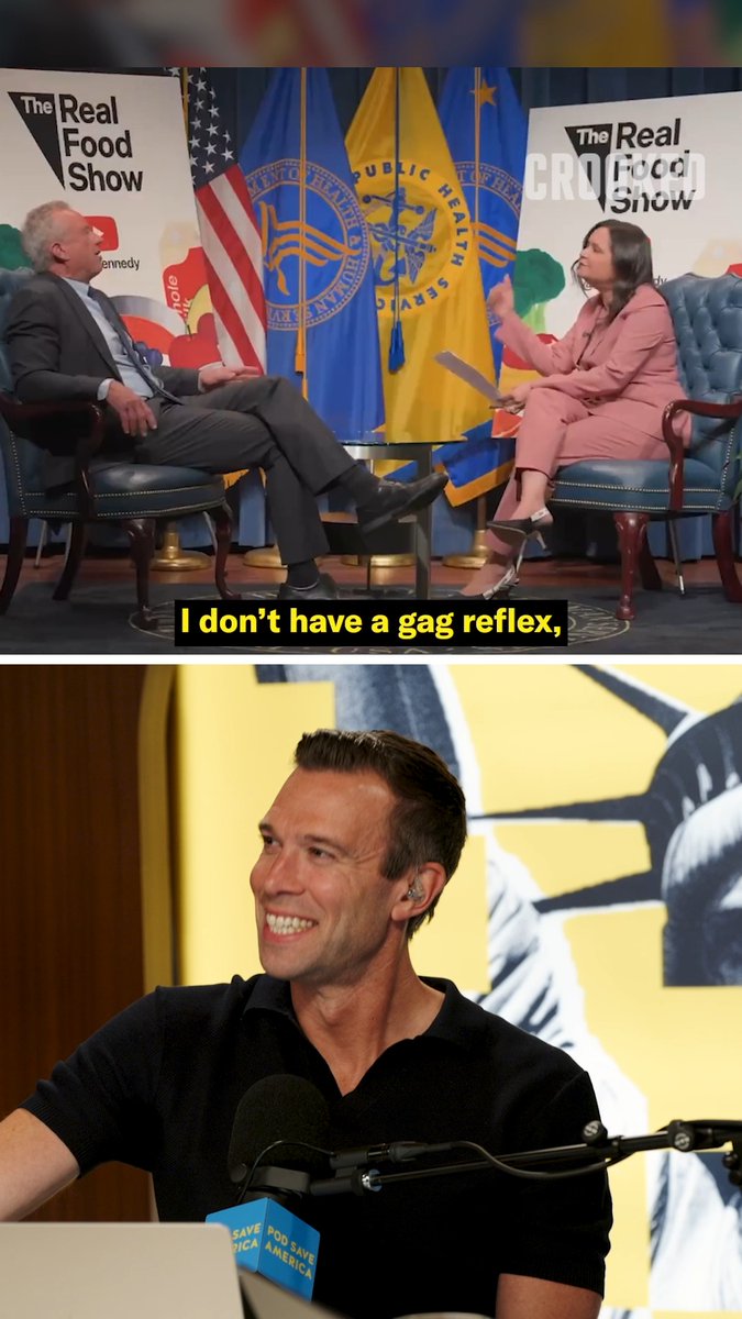 RFK declares he has no gag reflex. That is what our Health and Human Services secretary is up to.
