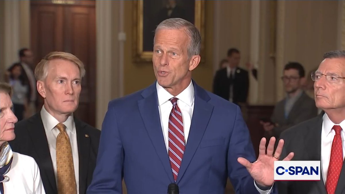 .Leader John Thune (R-SD) on SAVE America Act: "There are no Democrats who are going to vote for this … How about we go out and turn our fire on Democrats and make it about them opposing the SAVE Act?"