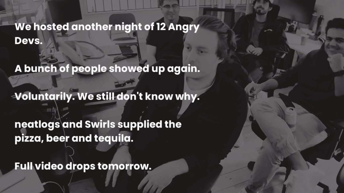 We love playing with fire, so we hosted another 12 angry devs Tanay Kothari I envy you. Wispr Flow has customers willing to hijack another founder’s demo and get diagnosed with arthritis for you this might be the truest sign of PMF full event video drops tomorrow