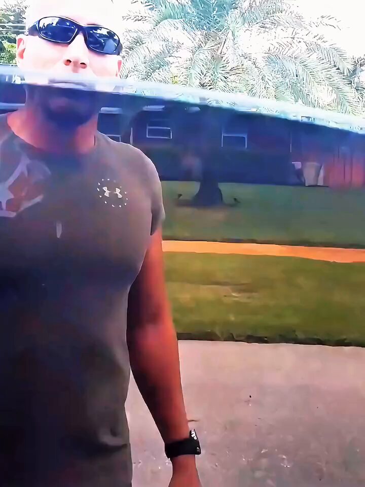 A man was sitting in his truck, then another man approached him that his neighbour complained about his loitering. The sitting in the car asked if he had committed any offence. As both of them were trying to justify their actions, altercation erupted like 🌋