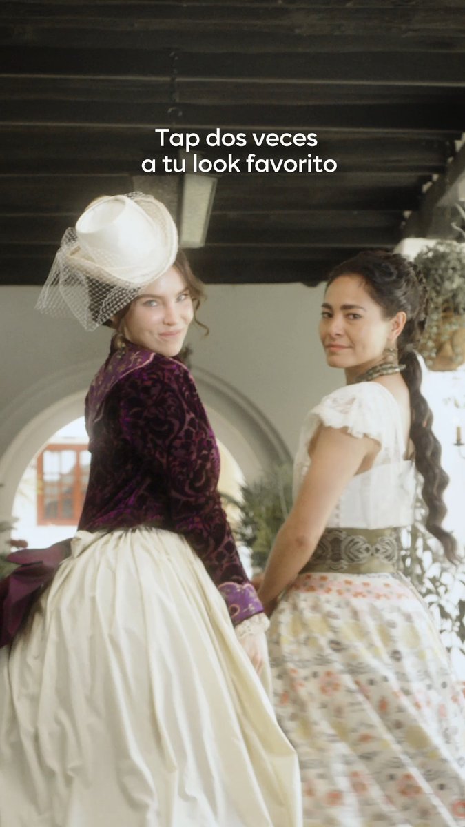 El estilo imperial está servido. Carlota pronto en HBO Max.