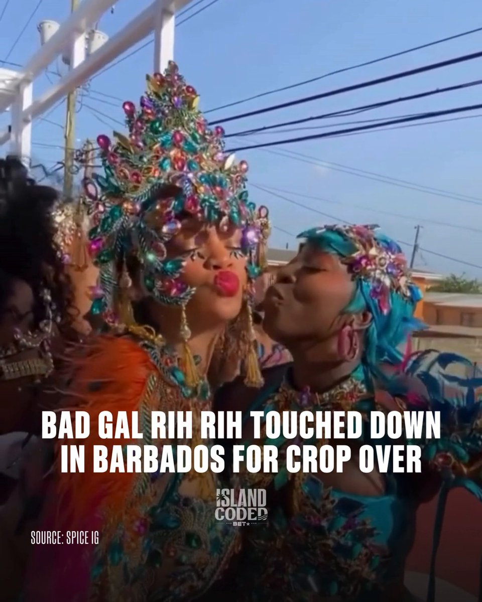 One thing about Rihanna, she's gonna remind us why we love seeing her at Crop Over. 🔥😍 After missing last year's festivities, Bad Gal Ri made her return to the road, and it was well worth the wait. Big up Barbados every single time. 🇧🇧 #BadGalRiRi #Barbados #CropOver