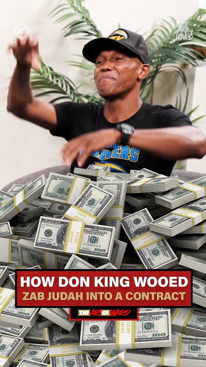Safe to say Don King knew how to lock down a new client 🤣💵 Zab Judah tells Andre Ward the story how Don King brought him to a cookout, and offered him a car and cash on the spot if he signed the contract before leaving 🤯 Watch the full episode with Zab Judah out NOW on the ALL THE SMOKE FIGHT YouTube!