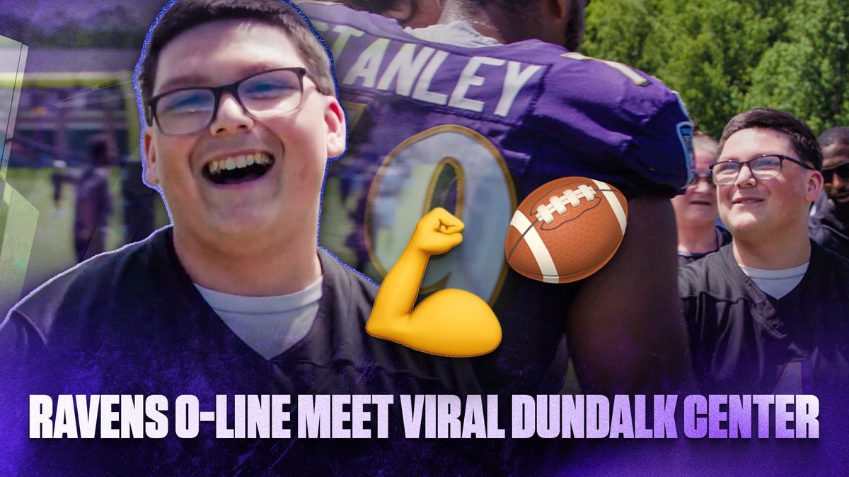 Local Dundalk center Josh took to Instagram to get tips on his footwork... now he's learning from the pros (and a Hall of Famer!)