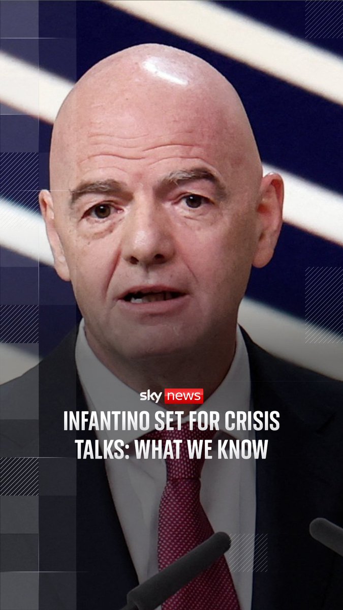 Sky's Rob Harris has the latest as FIFA president Gianni Infantino's fate hangs in the balance. Read more: