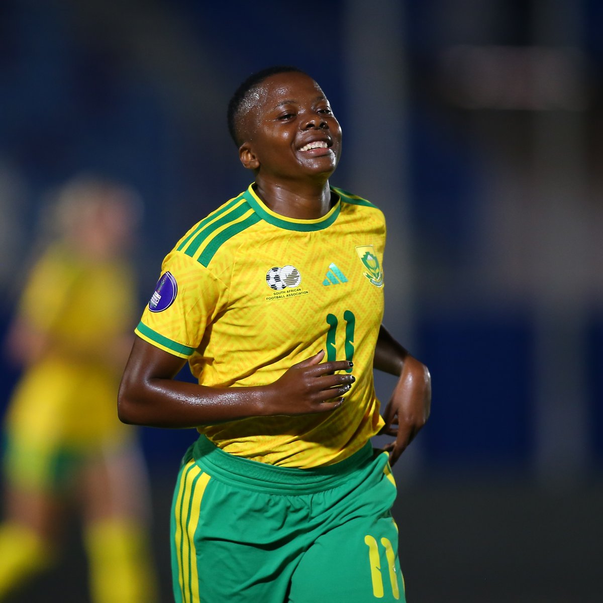 Just Thembi Kgatlana doing Thembi Kgatlana things! 🤷♀️ #SSFootball #TotalEnergiesWAFCON2026