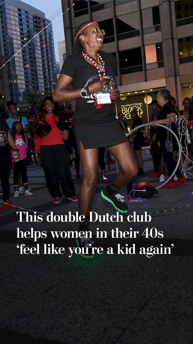 In the 40+ Double Dutch Club, women come together to celebrate fitness, friendship and their shared passion for the sport. At its 10th anniversary celebration, Tahira Reid Smith debuted her invention: a machine that turns double Dutch ropes by itself.