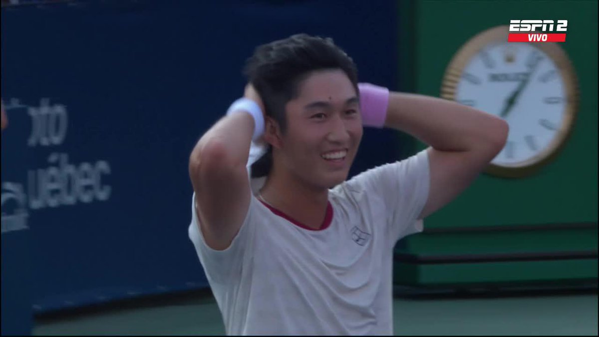 ¡EL PARTIDO QUE GANÓ SHANG! 🤯 Salvó CINCO match points y derrotó a Rublev 7-5, 4-6 y 7-6 (5). 💥 📺 Mirá #Montreal en el Plan Premium de Disney Plus.
